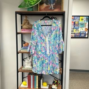 Lilly Pulitzer beach cover up